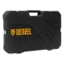 Набор инструментов, 1/2&quot;, 1/4&quot;, 3/8&quot;, CrV, S2, пластиковый кейс, 144 предмета// Denzel 15805 купить в Сургуте