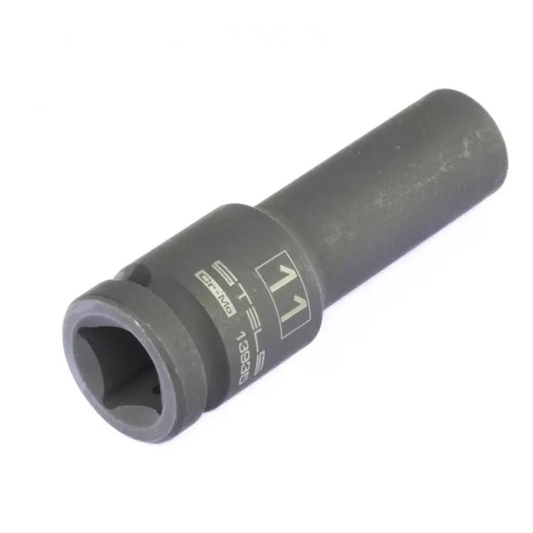 Головка ударная удлиненная шестигранная 11 мм 1/2" CrMo  Stels 13935 купить в Сургуте