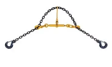 Стяжки цепные для крепления грузов с крюками  р-н 2 тонн L=4 метра купить в Сургуте