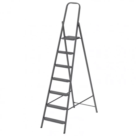 Стремянка 7 ступени компактная стальная Россия Сибртех 97947 купить в Сургуте