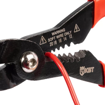 Многофункциональный стриппер КВТ WS-01A для снятия изоляции с проводов 0.5–4.0 мм (102403) купить в Сургуте