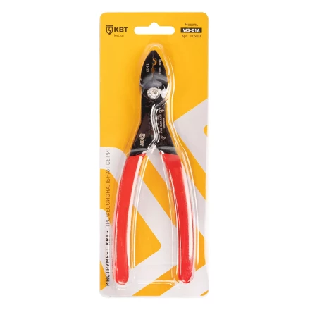 Многофункциональный стриппер КВТ WS-01A для снятия изоляции с проводов 0.5–4.0 мм (102403) купить в Сургуте