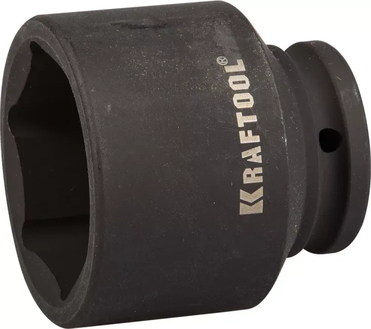 Торцовая головка KRAFTOOL "INDUSTRIE QUALITAT" ударная (3/4"), FLANK, Cr-Mo, фосфатированная, 50 мм 27945-50 купить в Сургуте