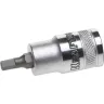 Торцовая бита-головка KRAFTOOL "INDUSTRIE QUALITAT", материал S2, HEX, сатинированная, 1/2", H5 27908-05_z01 купить в Сургуте
