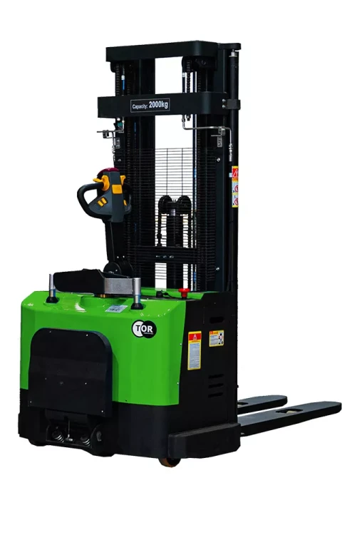 Штабелер самоходный 1,5 т 5,0 м TOR ES15T4 Li-ion 24/200 В/Ач ЭУР, Curtis, H-мачта (с платформой) 1048441 купить в Сургуте