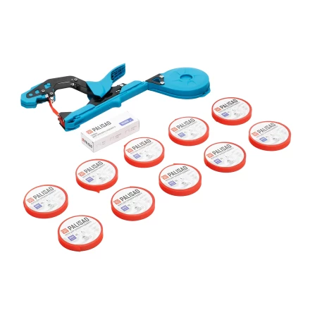 Набор, тапенер садовый для подвязки растений, скобы 10 000 шт., 11 лент 30 м, LUXE// Palisad 64534 купить в Сургуте