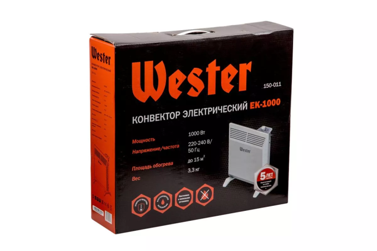 Конвектор WESTER EK 1000 купить в Сургуте