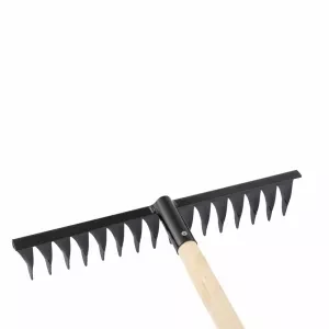 Грабли 14-зубые,280мм,с черенком,витые СИБРТЕХ 61769 купить в Сургуте