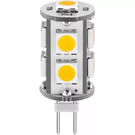 Лампа СВЕТОЗАР светодиодная &quot;LED technology&quot;, теплый белый свет (3000К), 12В, 1,8Вт (10) 44590-10 купить в Сургуте