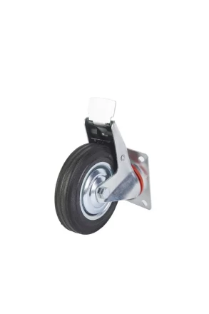 Колесо поворотное резина SCb 63 160 мм с тормозом (F) 1001719 купить в Сургуте
