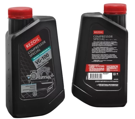 Масло компрессорное минеральное 0,96 л. VG-100 REZOIL COMPRESSOR Rezer купить в Сургуте