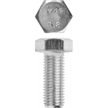 Болт ЗУБР &quot;МАСТЕР&quot; с шестигранной головкой, ГОСТ 7798-70, класс прочности 5.8, оцинкованный, M16x40мм, 5кг 303080-16-040 купить в Сургуте