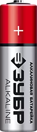Батарейка &quot;ЗУБР&quot; &quot;ALCALINE&quot; щелочная (алкалиновая), &quot;AA&quot;, 1,5В, 4шт 59223-4C купить в Сургуте