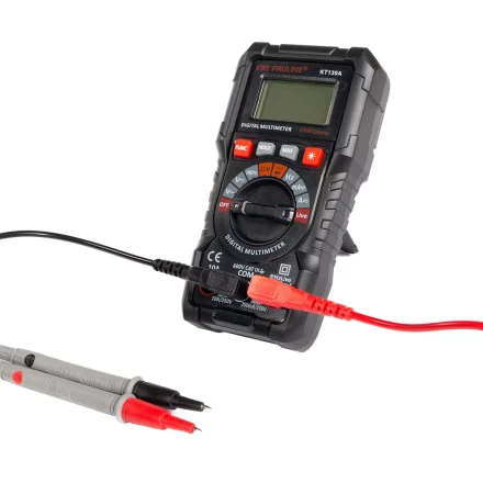 Мультиметр цифровой КВТ KT 130A с автоматическим выбором пределов измерений (88549) купить в Сургуте