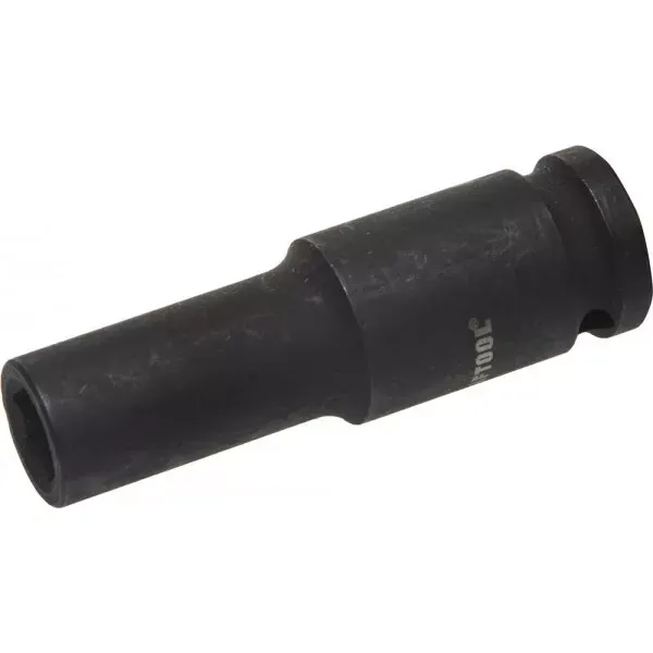 Торцовая головка KRAFTOOL "INDUSTRIE QUALITAT" ударная, удлиненная (1/2"), FLANK, Cr-Mo, фосфатированная, 11 мм 27942-11 купить в Сургуте