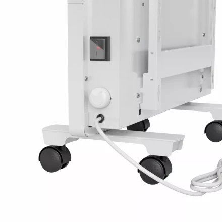 Конвектор электрический КМ-1000.1, 230 В, 1000 Вт, X-образный нагреватель, колеса, термостат // MTX 98124 купить в Сургуте