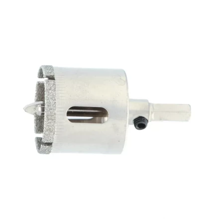 Сверло по керамической плитке и стеклу Сибртех, 32 х 55 мм, шестигранный хвостовик, с центрующим сверлом, 72717 купить в Сургуте