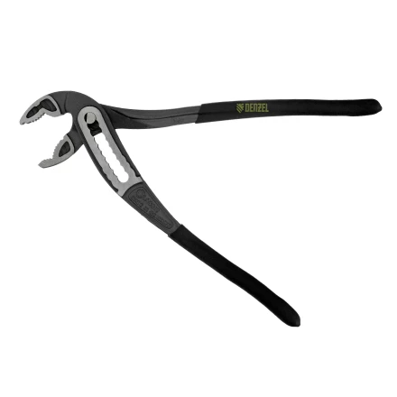 Клещи переставные Denzel 17902, обливные рукоятки, 240 мм купить в Сургуте