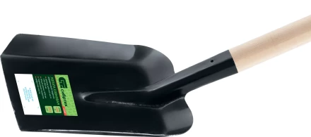 Лопата совковая Сибртех, 215х260х1400 мм, деревянный черенок, Россия, 61309 купить в Сургуте