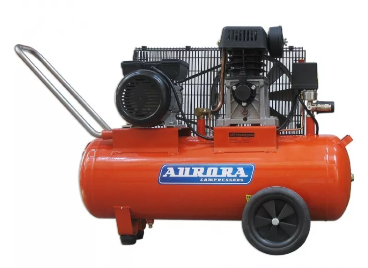 Компрессор масляный поршневой ременной привод Aurora STORM-50 купить в Сургуте