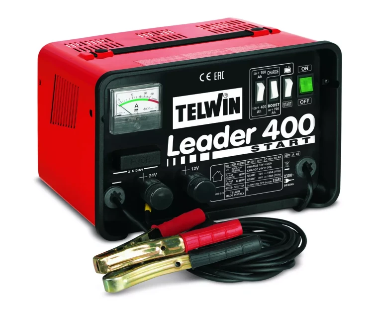 Пуско-зарядное устройство LEADER 400 START 12-24V Telwin купить в Сургуте