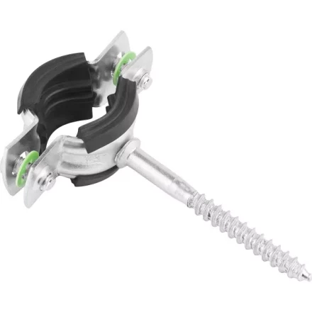 ЗУБР. Хомут трубный оцинкованный, с шурупом, 1/2&quot;, 1шт 37854-20-24-1 купить в Сургуте