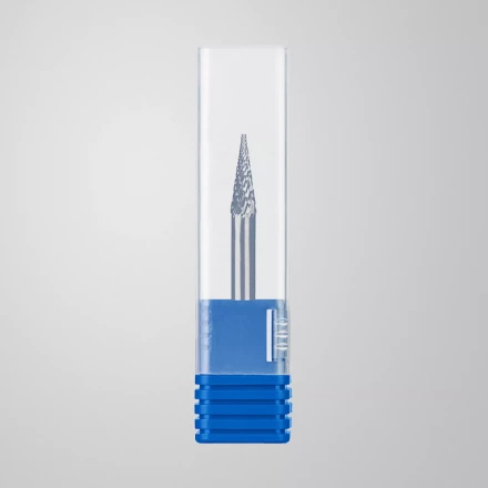 Зубр Твердосплавная борфреза M - конус с острым углом, 6 х 18 мм, угол 14° (28811-6-18) купить в Сургуте