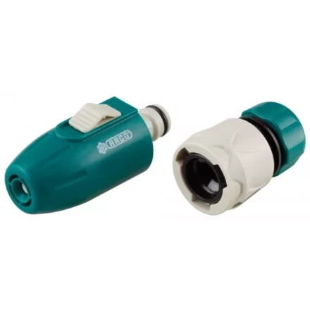 Наконечник поливочный RACO &quot;Original&quot;, регулируемый, Mini, с соединителем, 1/2&quot; 4255-55378B купить в Сургуте