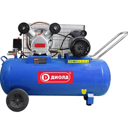 Компрессор маслянный ременной поршневой Диолд КВР-2-2300-70 купить в Сургуте