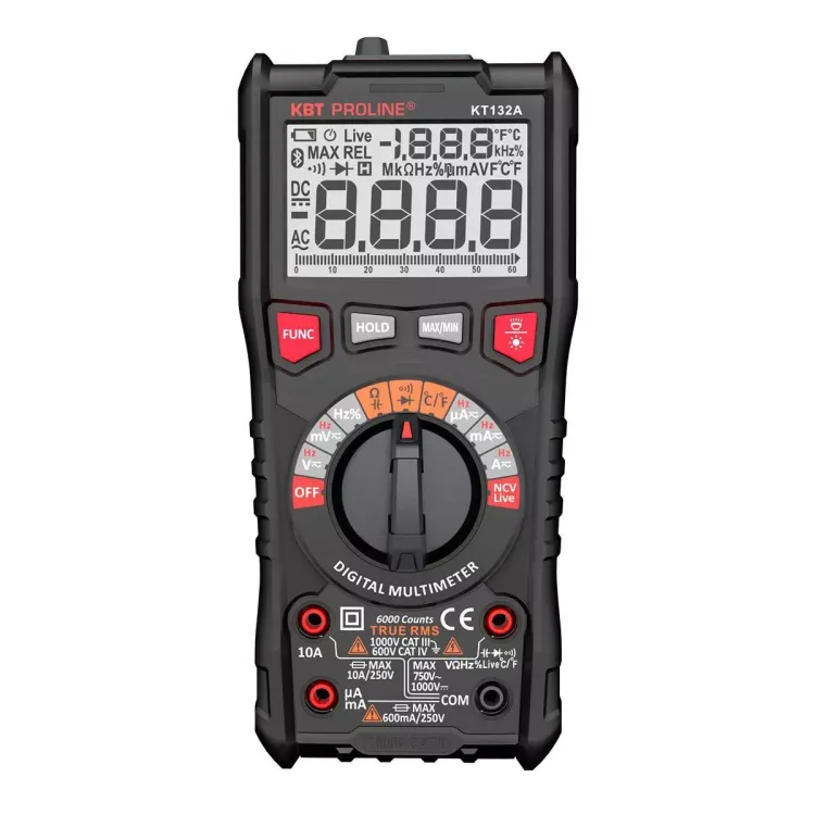 Мультиметр цифровой КВТ KT 132А с True RMS (91917) купить в Сургуте