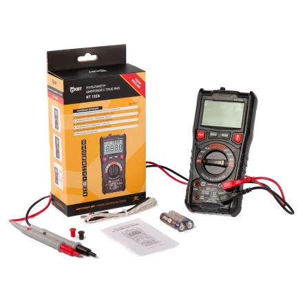 Мультиметр цифровой КВТ KT 132А с True RMS (91917) купить в Сургуте
