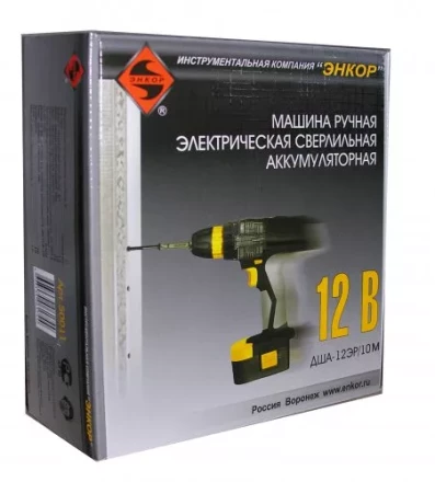Шуруповерт ДША-12ЭР/10М аккумуляторный ФОНАРИК 50011 купить в Сургуте