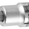 Торцовая бита-головка KRAFTOOL "INDUSTRIE QUALITAT", материал S2, HEX, сатинированная, 1/2", H6 27908-06_z01 купить в Сургуте