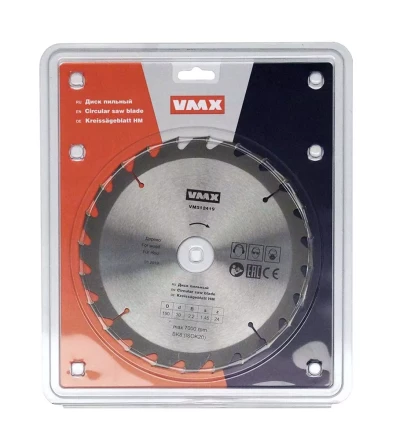 Диск пильный ф190х30 z24 дерево VMX 512419 купить в Сургуте