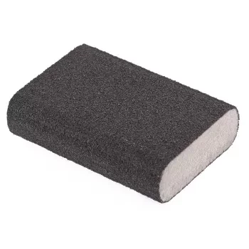 Губка для шлифования 100 х 70 х 25 мм овал твердая P60 MATRIX 75736 купить в Сургуте
