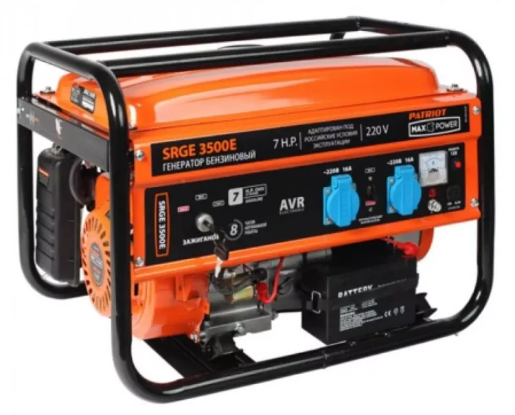 Бензогенератор Patriot Max Power SRGE-3500 E купить в Сургуте