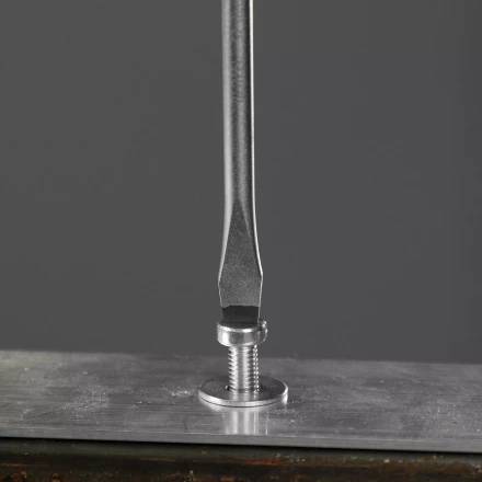 Отвертка, SL5x100 мм, S2, 3к рукоятка Denzel 121967 купить в Сургуте