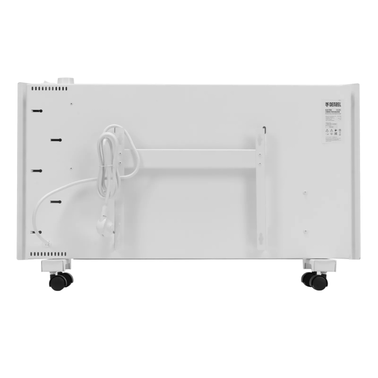Конвектор электрический Denzel XCE-2000, 230 В, 2000 Вт, X-образный нагреватель белый 98132 купить в Сургуте