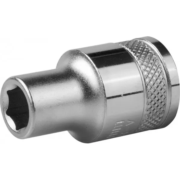 Торцовая головка KRAFTOOL "INDUSTRIE QUALITAT", Cr-V, FLANK, хромосатинированная, 1/2", 9 мм 27805-09_z01 купить в Сургуте
