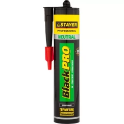 Герметик STAYER &quot;MASTER&quot; нейтральный силиконовый, прозрачный, 260мл 41217-2_z01