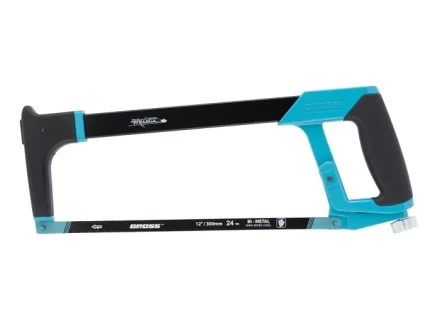 Ножовка по металлу &quot;PIRANHA&quot;, 300 мм, обрезиненная рукоятка и захват GROSS 77600 купить в Сургуте