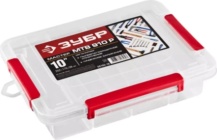 Органайзер ЗУБР &quot;МАСТЕР&quot; для крепежа и принадлежностей, 252х176х58мм (10&quot;) 38193-10 купить в Сургуте