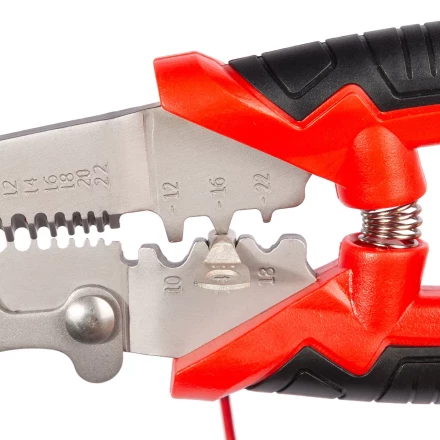 Многофункциональный стриппер КВТ WSS-03 для снятия изоляции с проводов 0.35–6.0 мм (102400) купить в Сургуте