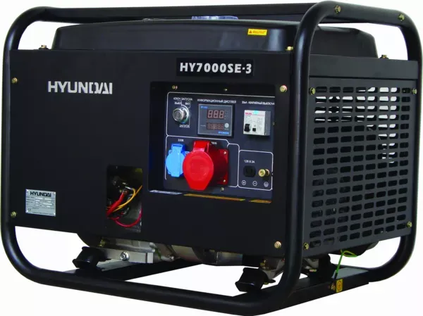 Бензогенератор Hyundai HY 7000SE-3 + колеса купить в Сургуте