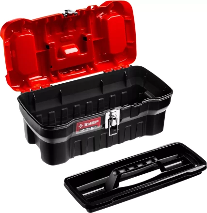 Ящик пластмассовый ЗУБР &quot;МАСТЕР&quot; для инструмента, 16&quot; 38180-16_z01 купить в Сургуте