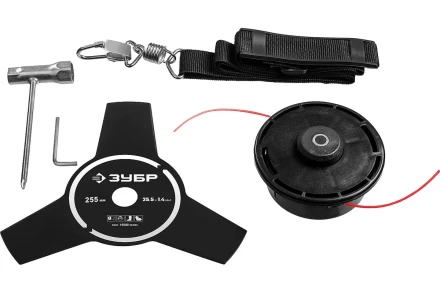 ЗУБР 1300 Вт, ш/с 38 см, сетевой триммер (КСВ-38-1300) купить в Сургуте