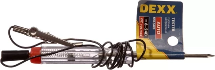 Пробник напряжения DEXX, автомобильный, 6-24В, 120мм 25731-24V купить в Сургуте