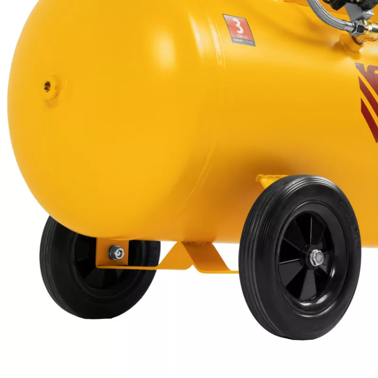 Компрессор безмасляный, малошумный DLS 1800/100,1800 Вт, 3x600, 100 л, 345 л/мин// Denzel 58028 купить в Сургуте