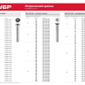Винт ЗУБР "МАСТЕР" DIN 7985, класс прочности 4.8, оцинкованный, M6x55мм, 5кг 303150-06-055 купить в Сургуте