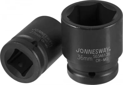 Головка ударная шестигранная 3/4" М46 S03А6146 Jonnesway 48964